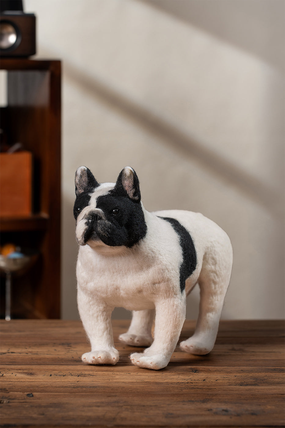 Custom Needle Felt 3D Pet Portrait In Framed